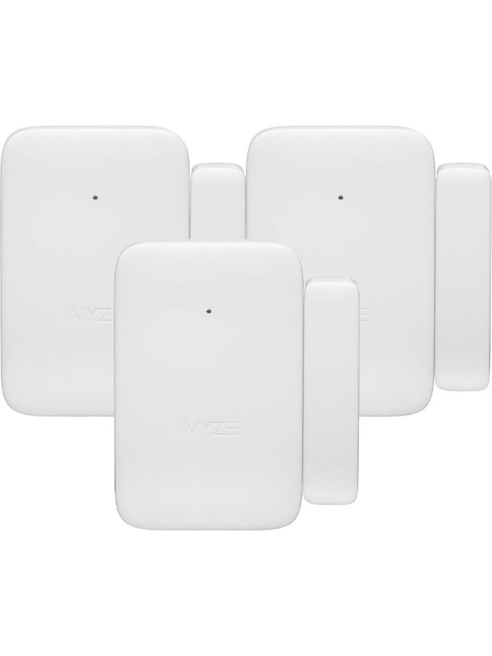 Home Security System Entry Sensors - Window & Door Protection (3-Pack)